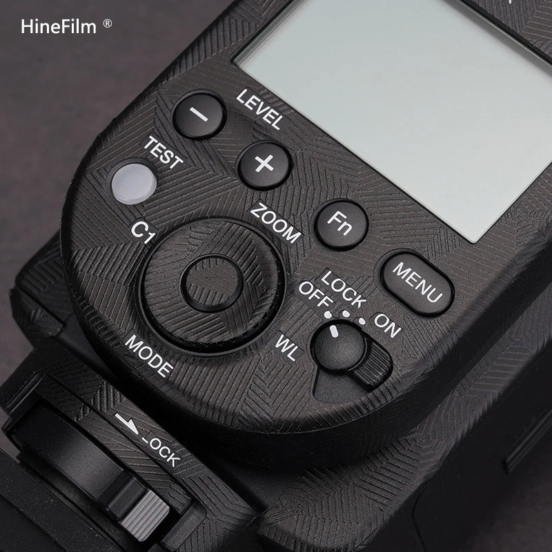 Speedlight Sticker Decal Da Cho Sony HVL-F60RM2 Flash Skin Decal Protector Anti-Scratch Áo Bọc Bìa