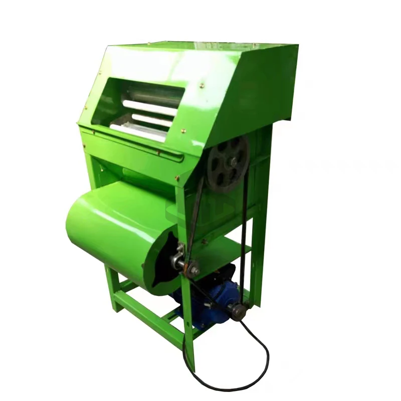 

Custom gasoline engine threshing equipment is necessary for farm cultivation
