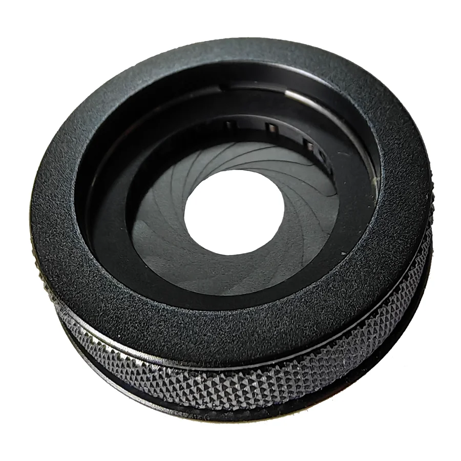 PVS14 DIY Retrofit Night Vision Adapter Ring Adjustable Aperture 1.5~24mm Iris Diaphragm Electronic Components for Objective