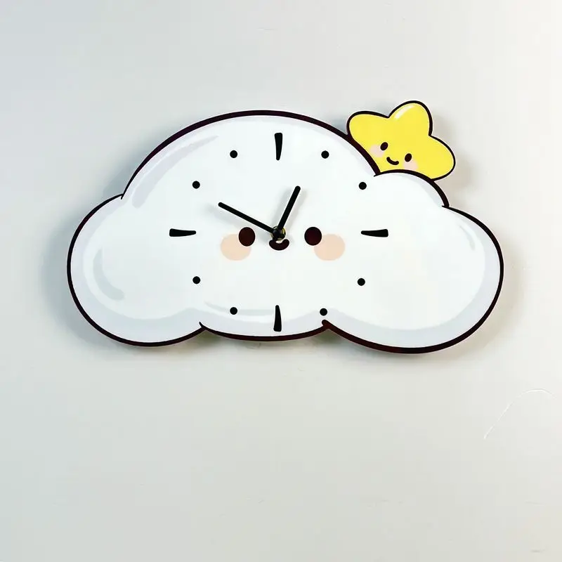 Interior Decoration Wall-mounted Clock for Living Room and Dining Room, Home Use, Silent Swinging, Creative Timepiece - view 5