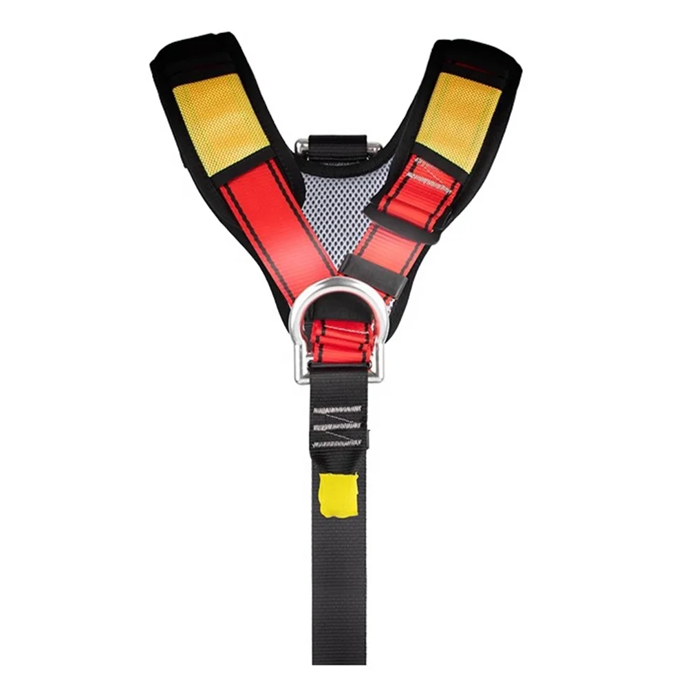 Cintura di sicurezza per tutto il corpo a cinque punti ad alto carico Imbracatura di sicurezza Attrezzatura anticaduta per alpinismo Arrampicata Salvataggio