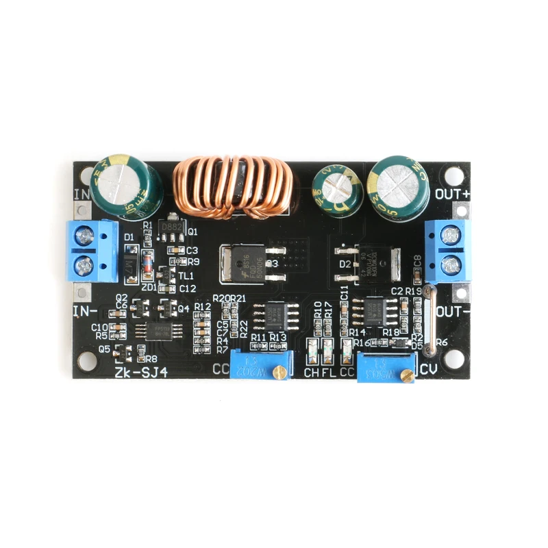 XYS3580 DC-DC Buck Boost Converter CC CV 0.6-36V 5A 80W Power Module Adjustable Regulated laboratory Power Supply Variable