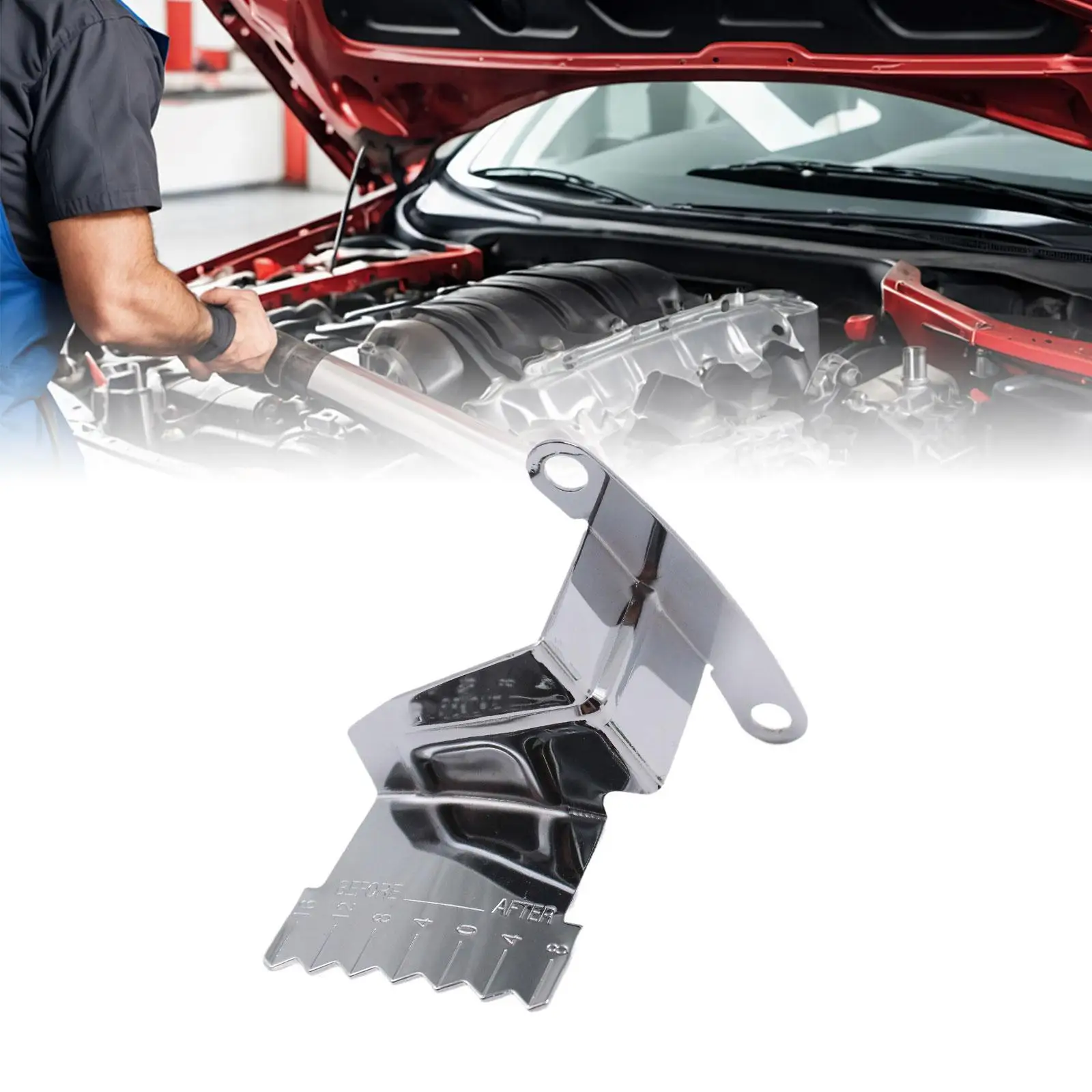 

Маркер вкладки ГРМ диаметром 8 дюймов. Простая установка. Хромированный металл. Стабильная производительность.