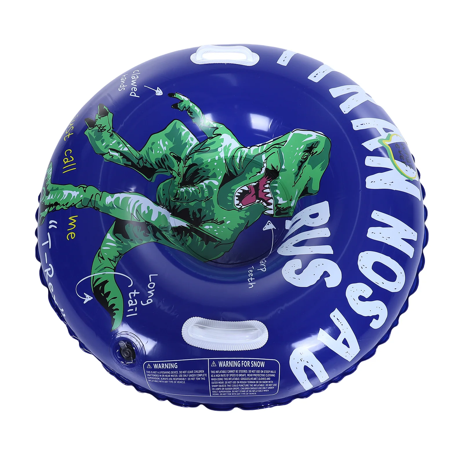 36 Polegada tubos de neve trenó de neve 36 Polegada trenó de neve inflável brinquedos de neve de inverno com alças resistentes para atividades de trenó ao ar livre