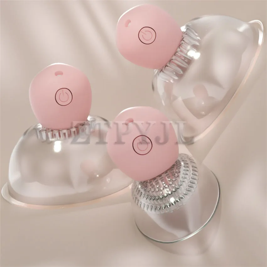 Nipple Breast Stimulation Massager Wireless Vacuum Clit Sucker Pussy Tongue Licking Masturbator Vibrator Sex Toys For Women 18+