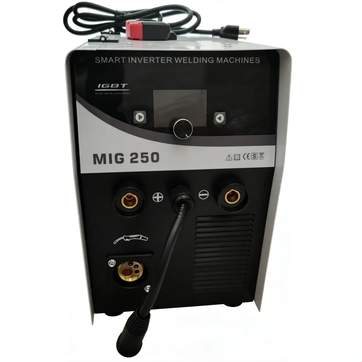 4 IN 1 MIG Welder FCAW Lift TIG MMA 110V 220V Dual Voltage IGBT Inverter Welding Machine With LED Digital Display MIG250