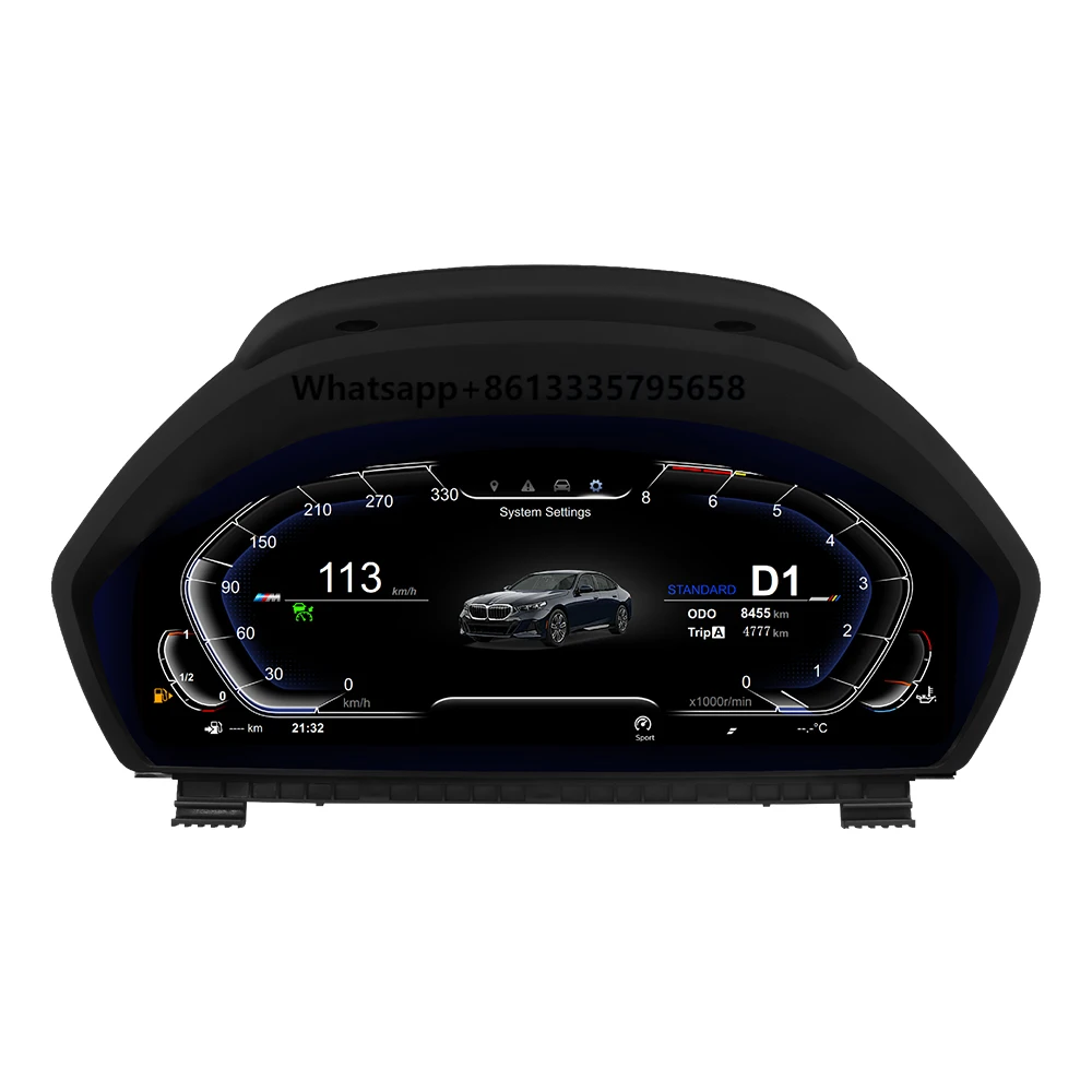 

Digital Cluster 12.3" Inch for 3 4 Series F30 F31 GT F34 F35 M4 F32 F33 F36 NBT EVO 2013-2020 LCD Dashboard Speedmeters