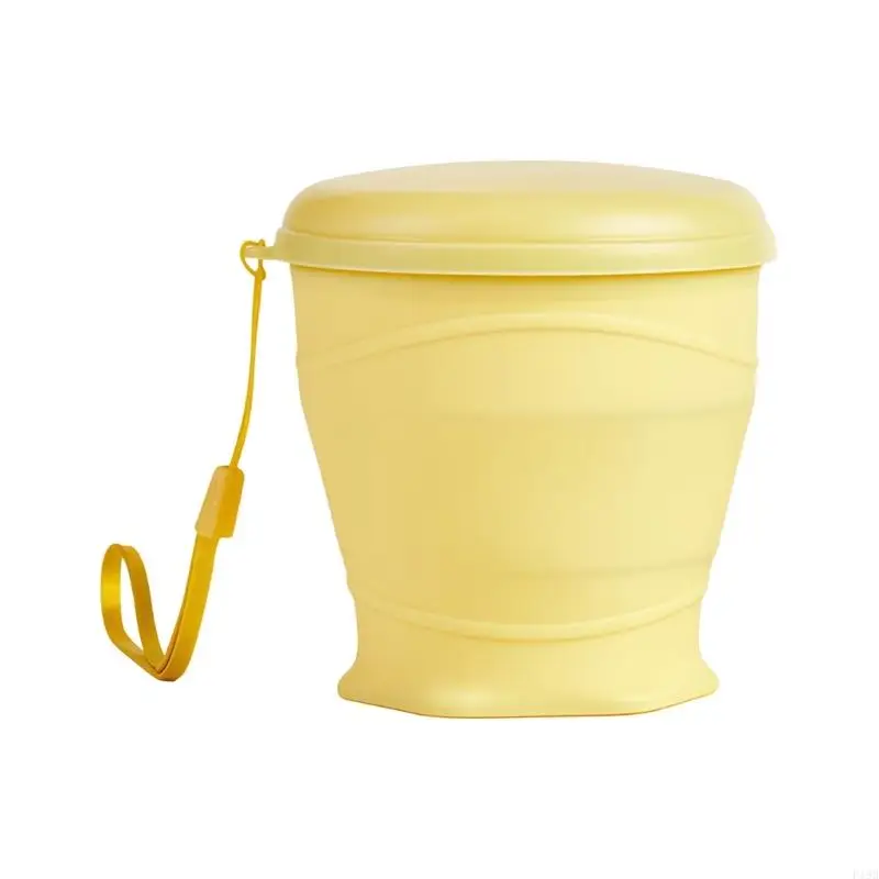 F19B Heat Resistant Silicone Water Vessel 260ML Cup For Hot And Cold Beverages