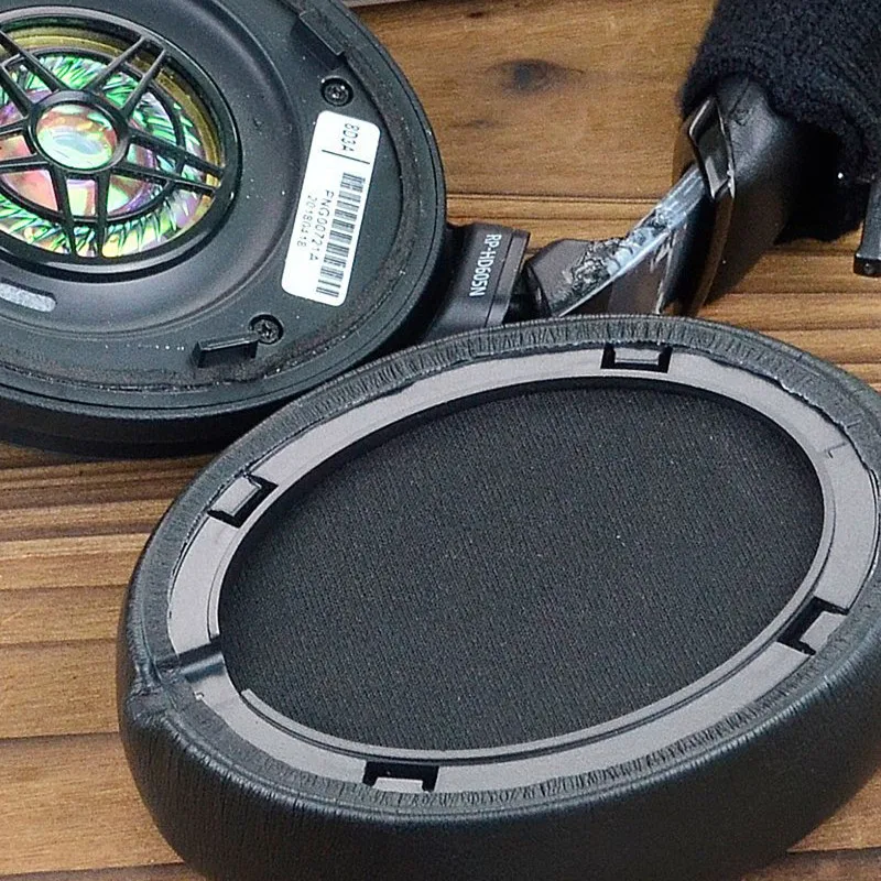 Durable Ear Pads For Panasonic RP-HD601N RP-HD605N RP-HD805N Headphone Earpads Soft Protein Leather Memory Foam Sponge Earmuffs