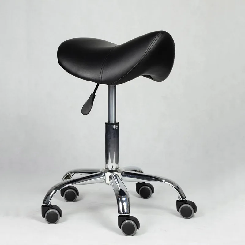 Styling Aesthetic Barber Chairs Swivel Portable Pedicure Vintage Chair Beauty Salon Wheels Mocho Cadeira Barber Equipment MQ50BC