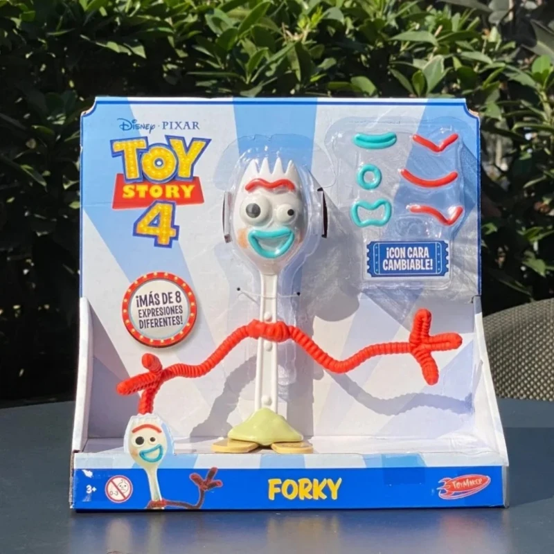 

Anime Toy Story Forky Action Figure Collection Desktop Model Ornaments Plastic Interchangeable Toy Children Birthday Gifts