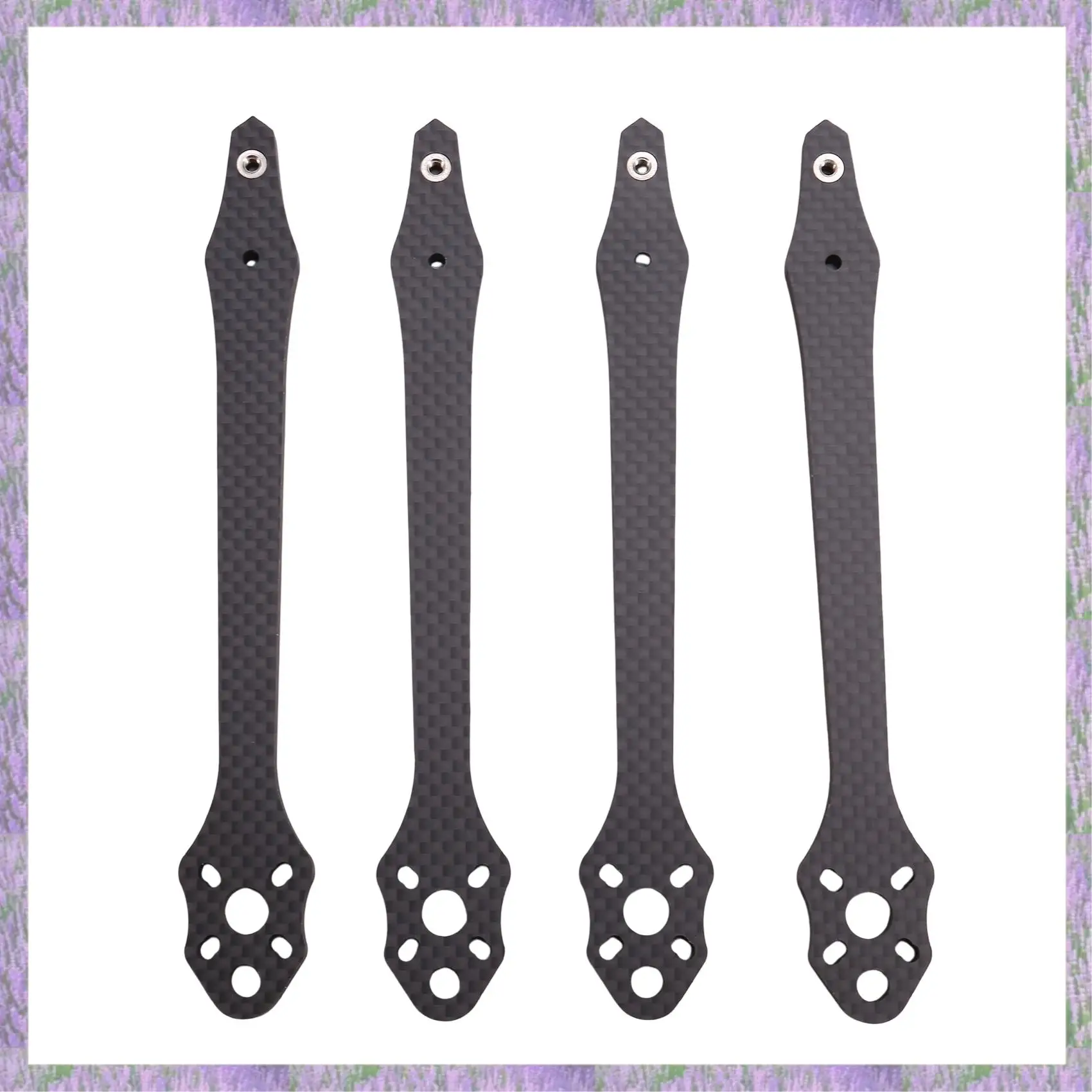 Ecologico-Per APEX HD Kit telaio da 7 pollici Quadcopter in fibra di carbonio a lungo raggio 5,5 mm Braccio 315 mm Parti fai da te per FPV Freestyle RC Dron