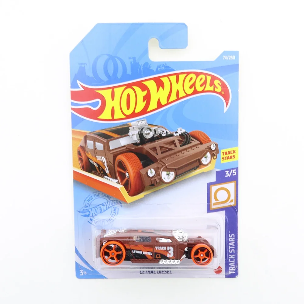 2021-74 2022-121 LETHAL DIESEL Original Hot Wheels Mini Alloy Coupe 1/64 Metal Diecast Model Car Kids Toys Gift