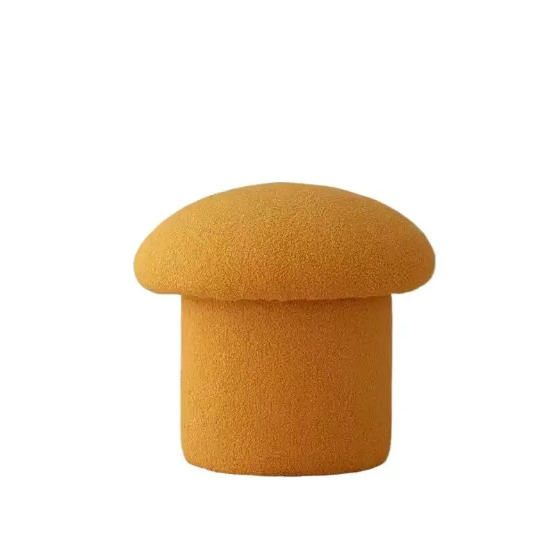 

Warming Simple Modern Low Stool Makeup Round Mushroom Nordic Home Changing Small Sofa