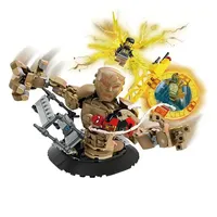 Superhero Building Blocks Model, DIY Assemble Action Figure for Collectors, Compatible Puzzle Gift Set