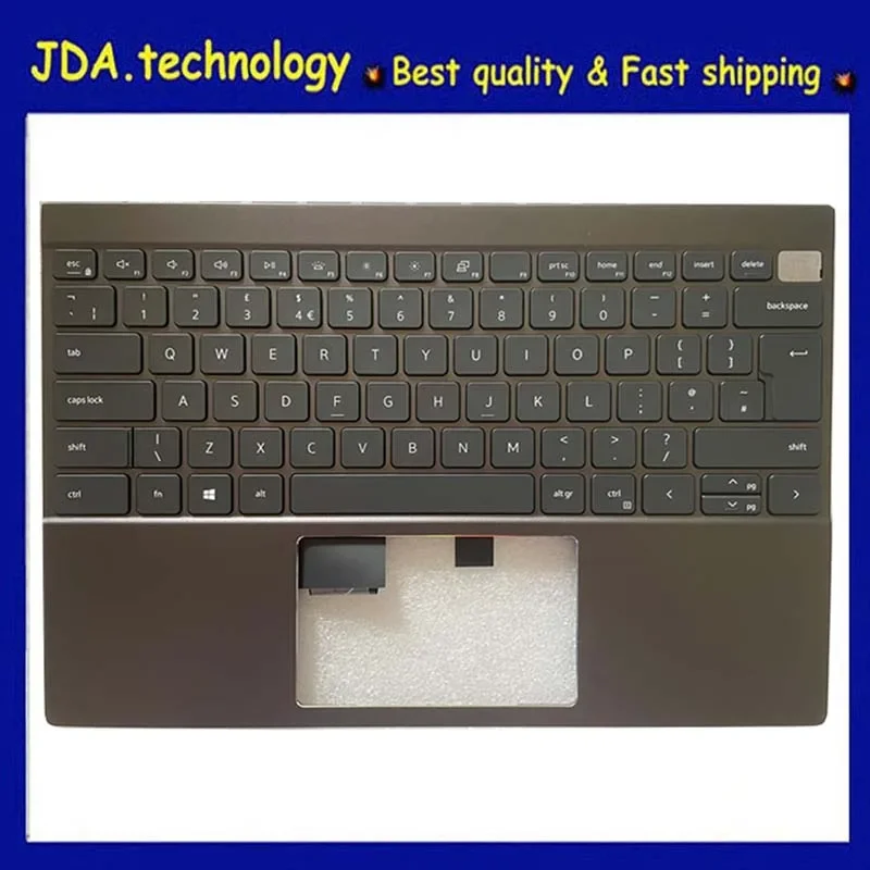 

MEIARROW New/org For 13.3" Dell Vostro 13 5310 V5310 Palmrest Keyboard upper cover 0WYT28 WYT28,Brown