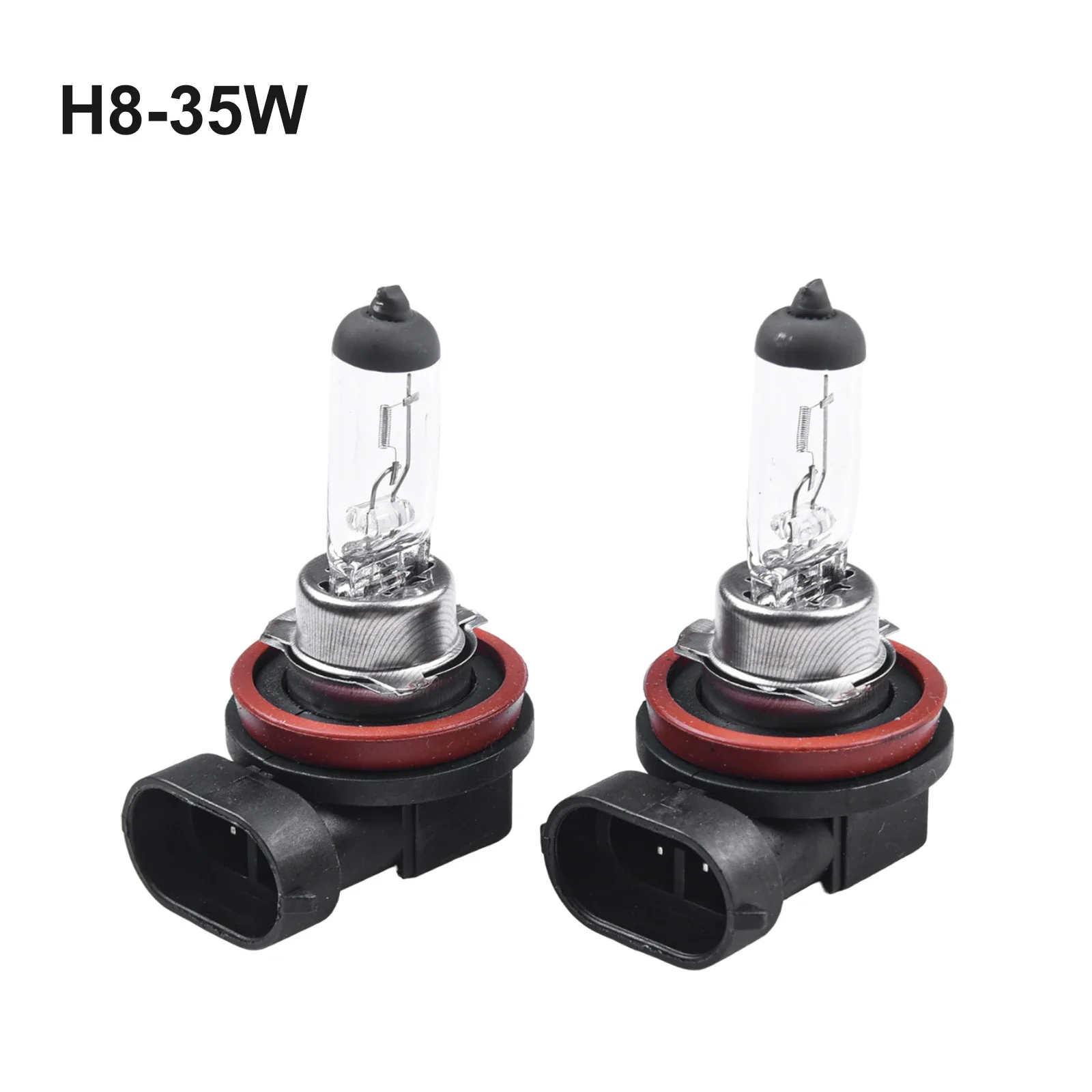 2pcs H8 Halogen 35W 12V Fog Light-Bulbs Bright Clear Amber Replacement Pair Car-Headlight Bulbs Parts Accessories