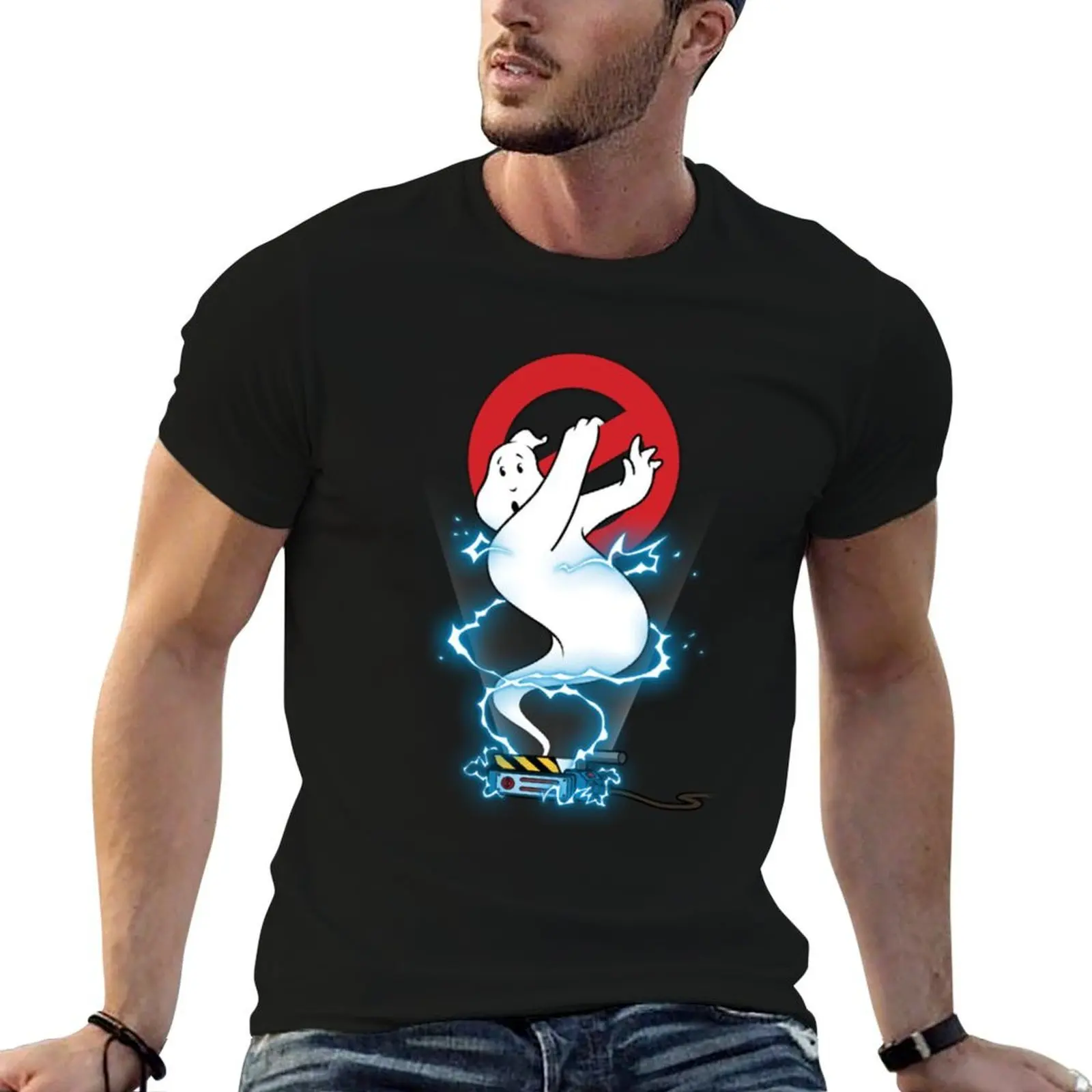 Busted T-Shirt Casual Basic Street Style T-Shirt
