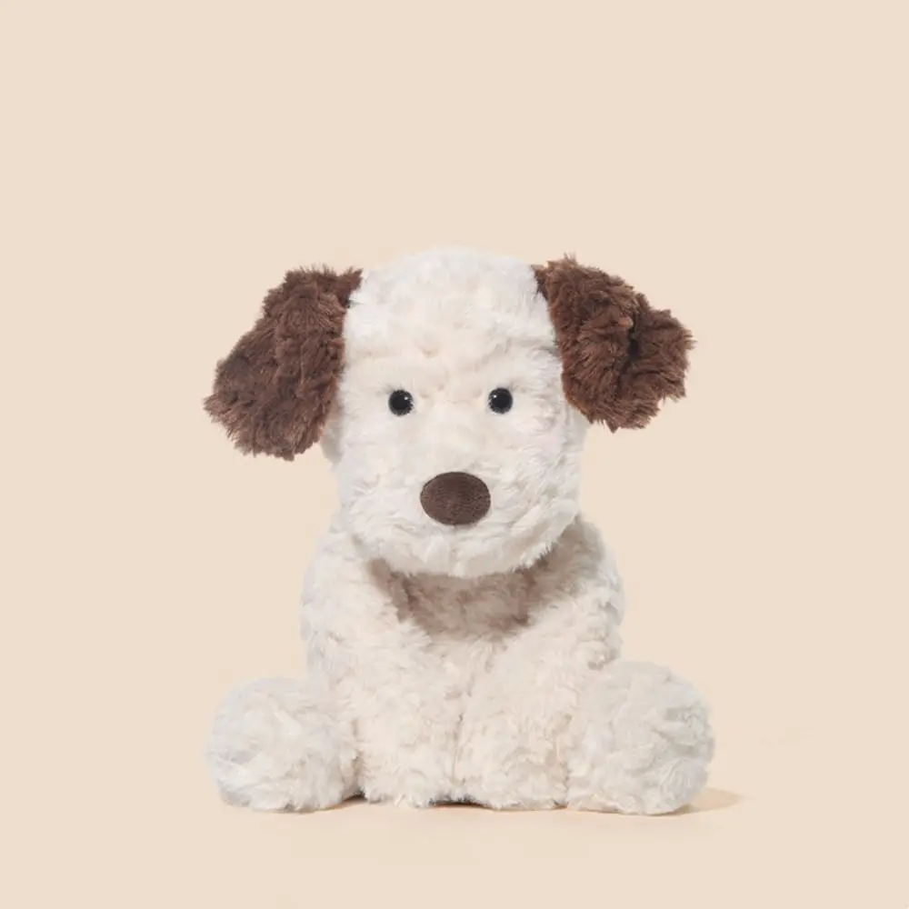 Animal de pelúcia cão brinquedos de pelúcia travesseiro fofo dos desenhos animados bonito filhote de cachorro de pelúcia boneca macia 35cm simulação cão de pelúcia crianças brinquedo