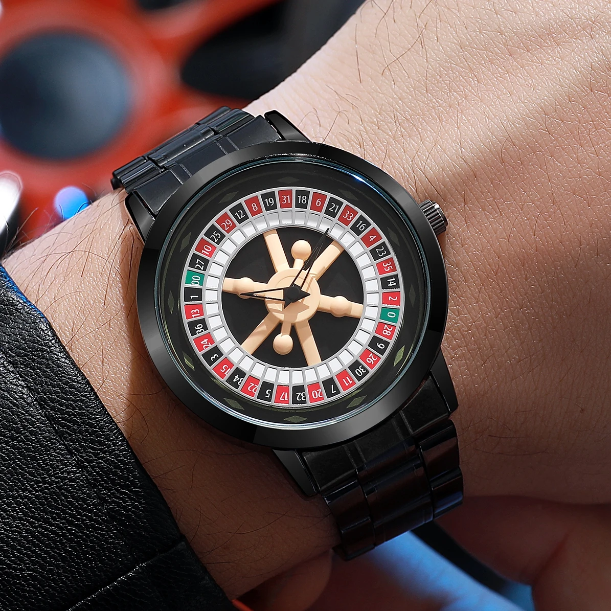 Fashion Rotating Dial Men Watc - Luxury Watch Hublot recension och pris