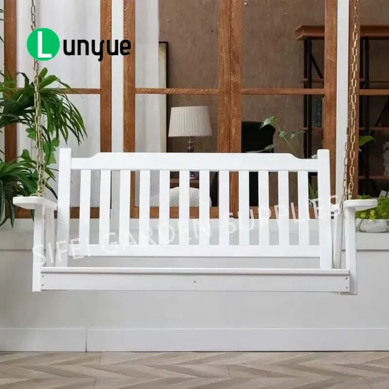 Modern Outdoor Garden Swing Chair Hanging Seat Patio Furniture Durable Comfortable Relaxing Backyard Porch Decor