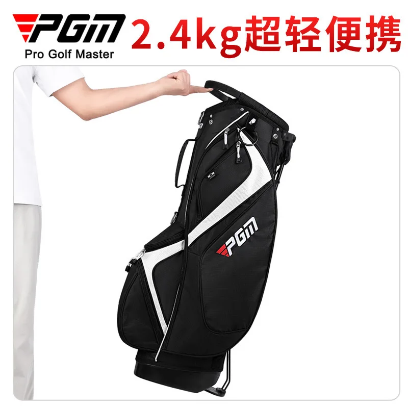 PGM hot-selling golf bag men's and women's bracket bag 14 socket port double shoulder light portable golf club bag