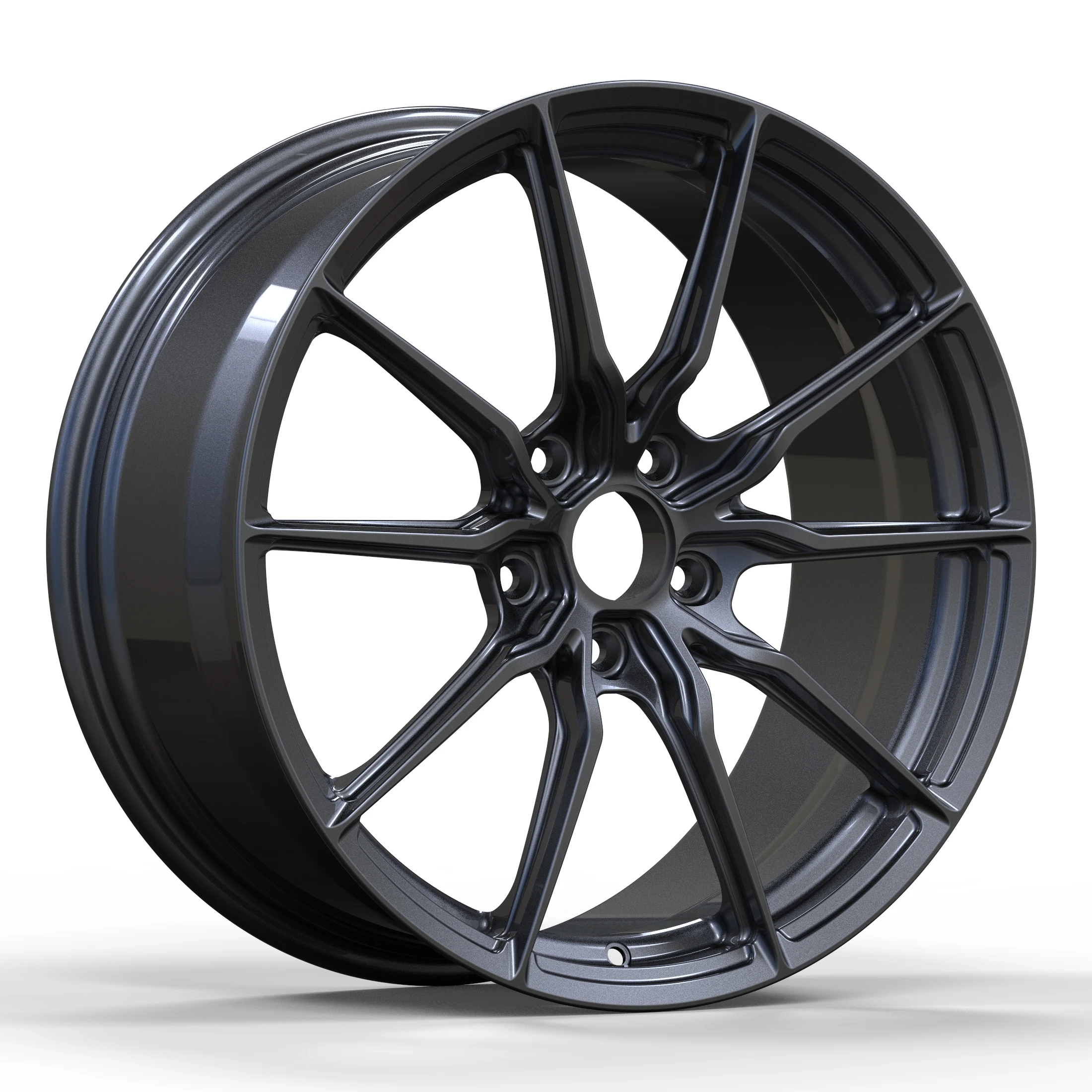Wangu Custom One-piece 5X114.3/120 Alloy Car Rim 17 18 19 20 Inches Polished Forged Car Wheel for Maybach,Maserati,Bentley