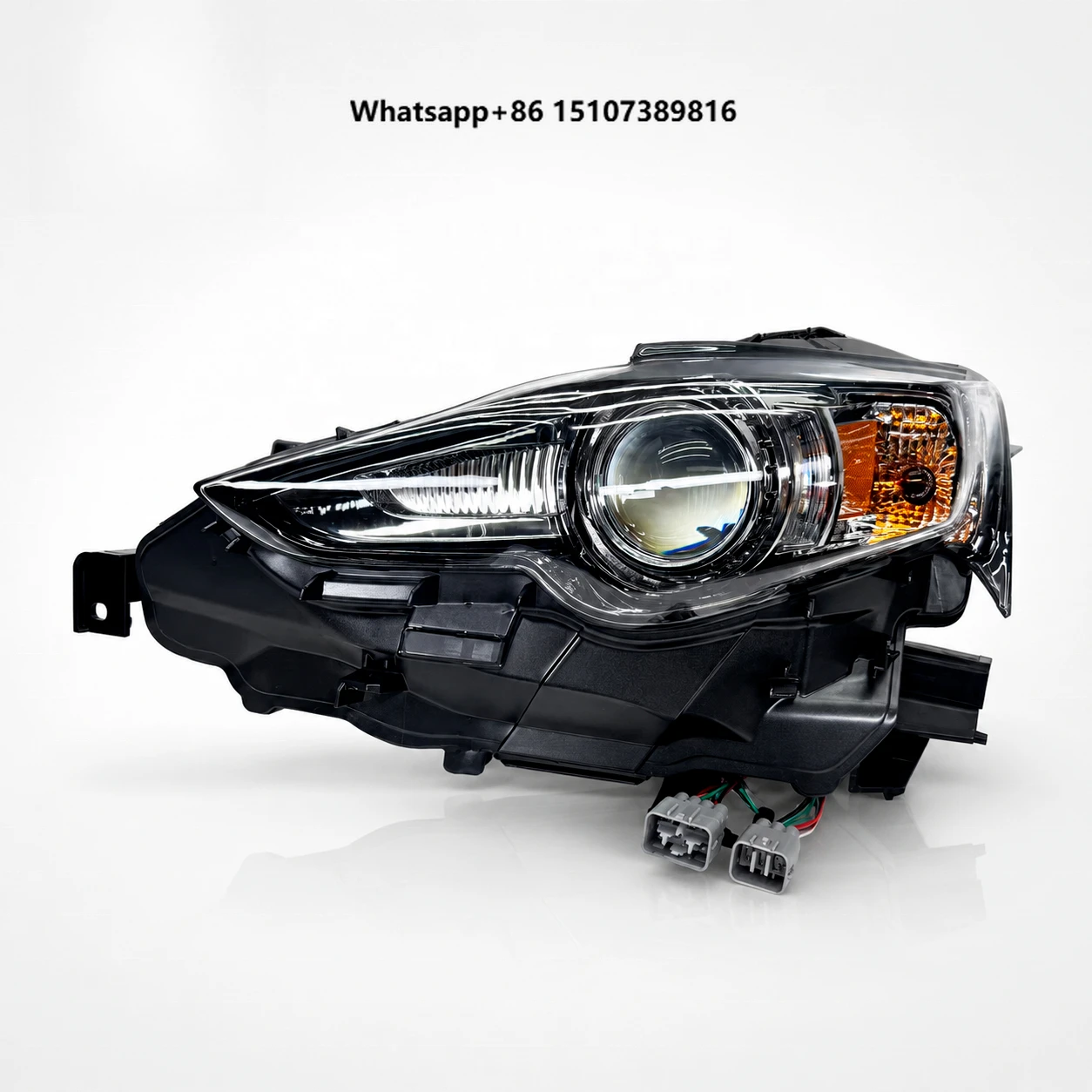 Car Light Accessories for 13-15 IS200 IS300 IS350 Single Lens US Version Headlight for Headlights Little Bird Headlight