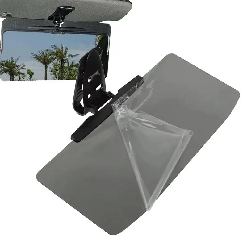 Car Windshield Visor Anti-Glare Eye Protection Sun Visor Windshield Visor Heat Resistant Sturdy Glass Sunshade for Auto Vehicles