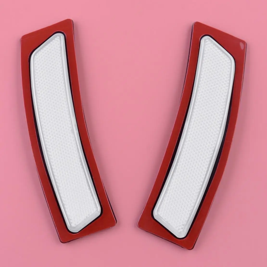 2Pcs 63147295542 White Lens Car Front Bumper Reflector Side Marker Fit For BMW 3 Series F30 4 Series F32 F33 F36 63147295541
