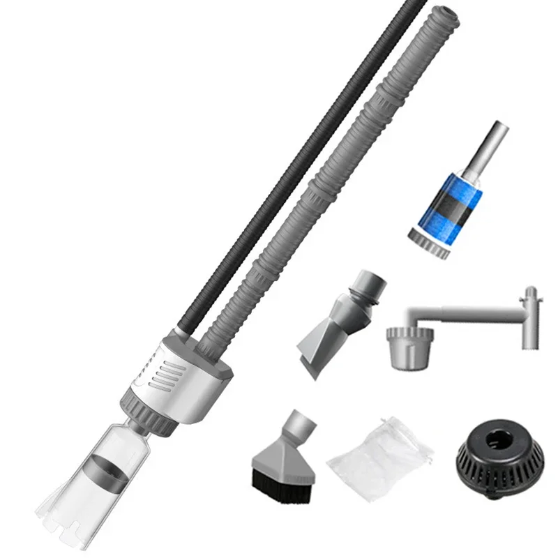 

Electric Fish Tank Cleaning Tool 30W 220v Aquarium Water Change Pump Vacuum Water Changer Gravel Cleaner Siphon Filter Pump