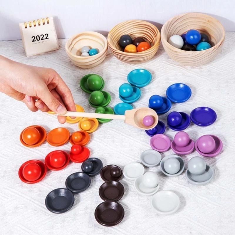 Placa classificação cores Brinquedo Sensorial Enigma Iluminista Pré-escolar Auxílios Aprendizagem 15UB