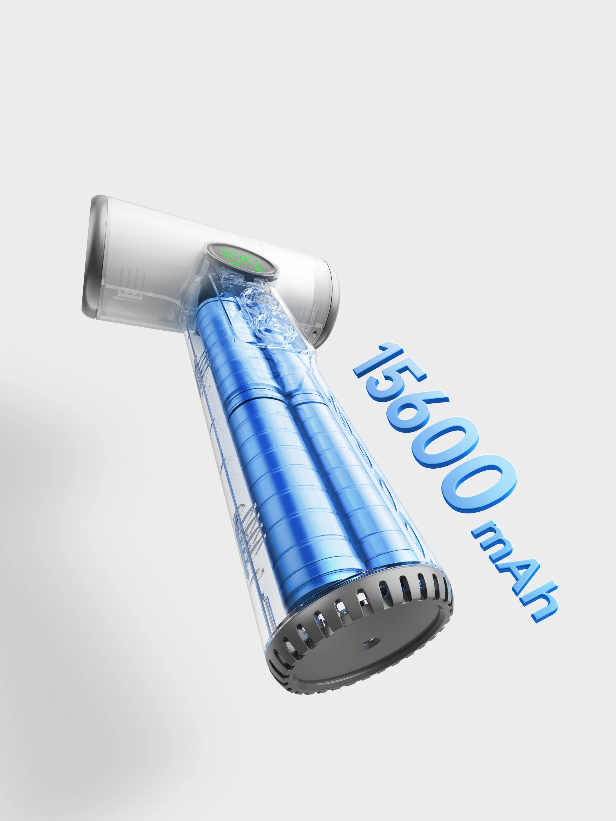 Rechargeable Portable 100 Gears 30000RPM High Speed Hair Dryer Quick Dry Negative Ion 15600mAh Intelligent Temperature Control