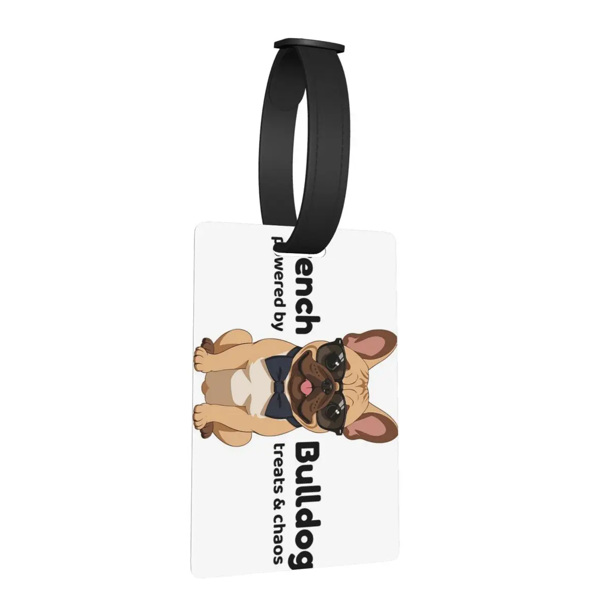 

Французский бульдог, дизайн собаки, французские багажные бирки, аксессуары для чемодана, дорожный багаж, посадочная бирка, держатель этикетки, идентификационное имя, адрес