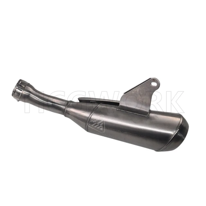 Motorcycle Exhaust Pipe Muffler Rear Section for Loncin Voge Lx300-6c (300ac) Genuine Parts