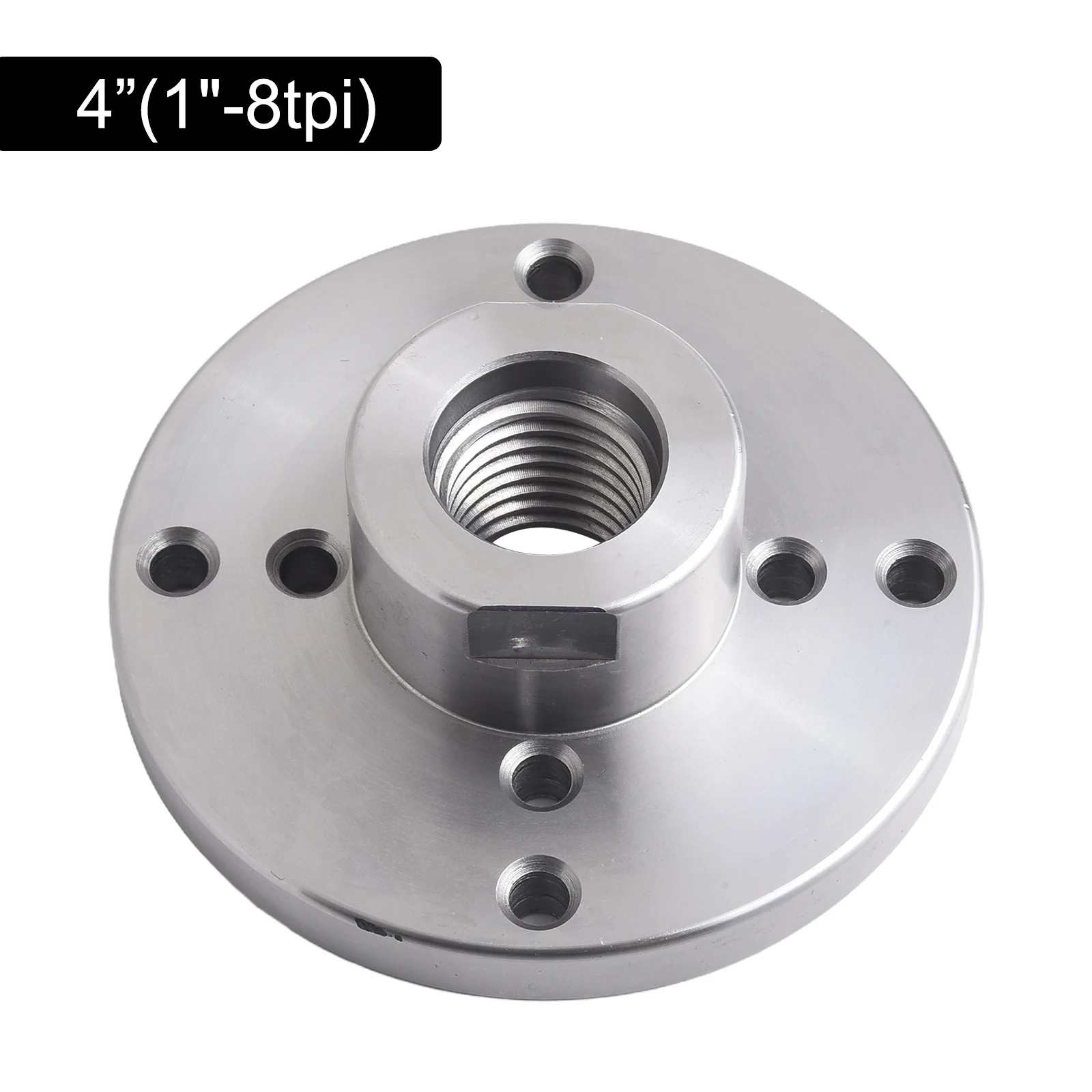 フランジフェイスプレート旋盤フェイスプレート 1PC 2/3/4 インチフィット 1-8TPI ねじ旋盤チャック木工旋盤ツールアクセサリー新