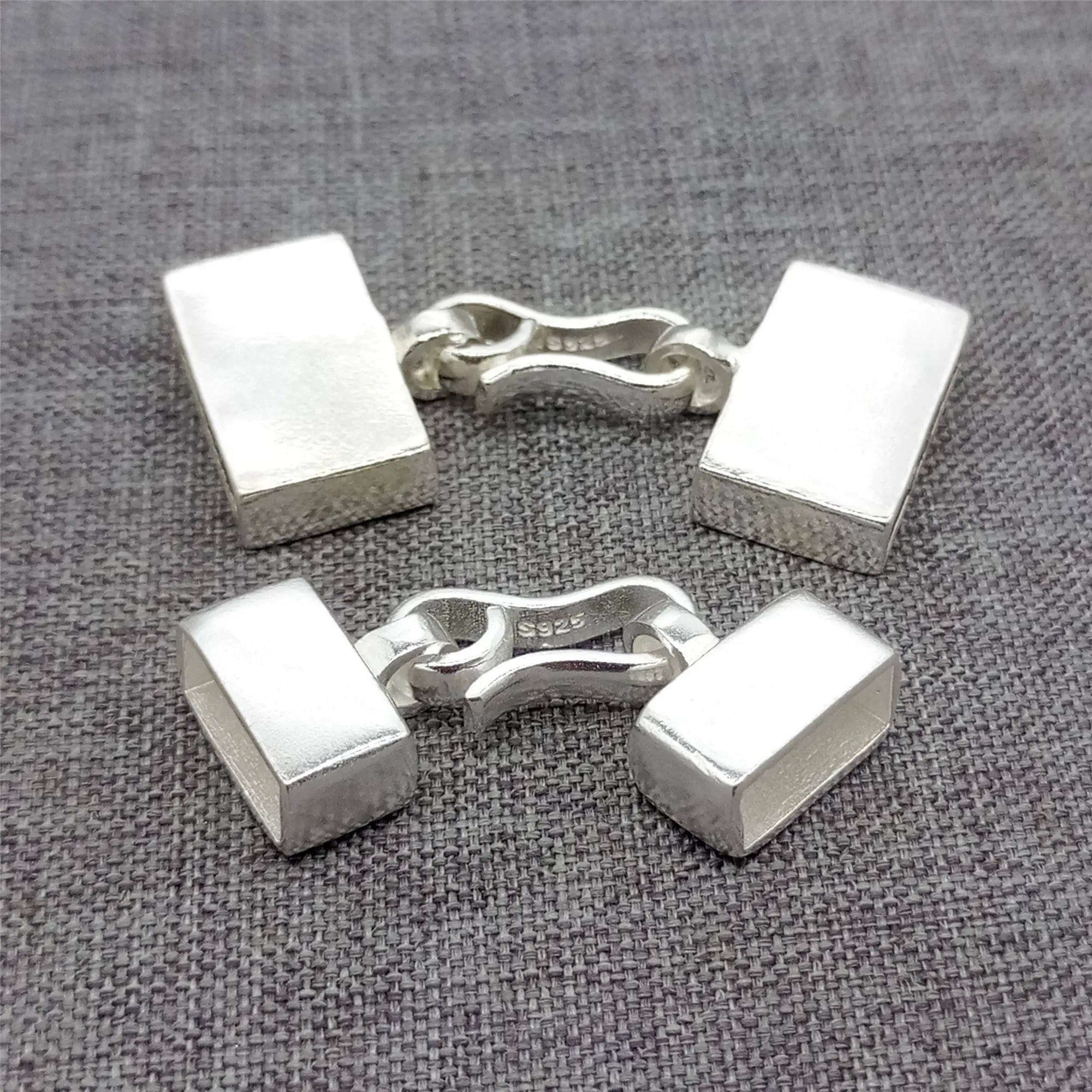 rectangular-flat-leather-cord-end-cap-in-925-sterling-silver-with-hook-clasp-for-bracelet-making