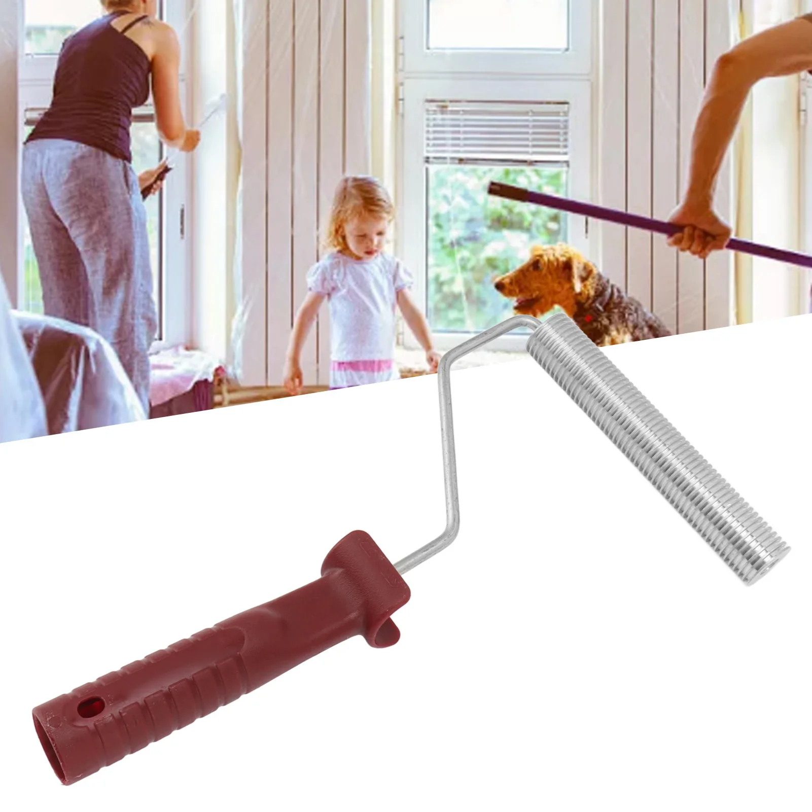 Professional Fiberglass Bubble Removal Roller Resin Laminating Tool for Tub Shower Bathtub Boat Repair Composite Hand Roller