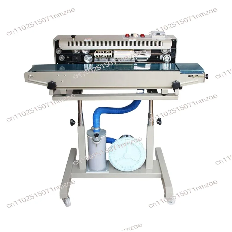 Gas Filling Continuous Band Sealing Machine Automatic Bag Sealer for Industrial Commercial Use