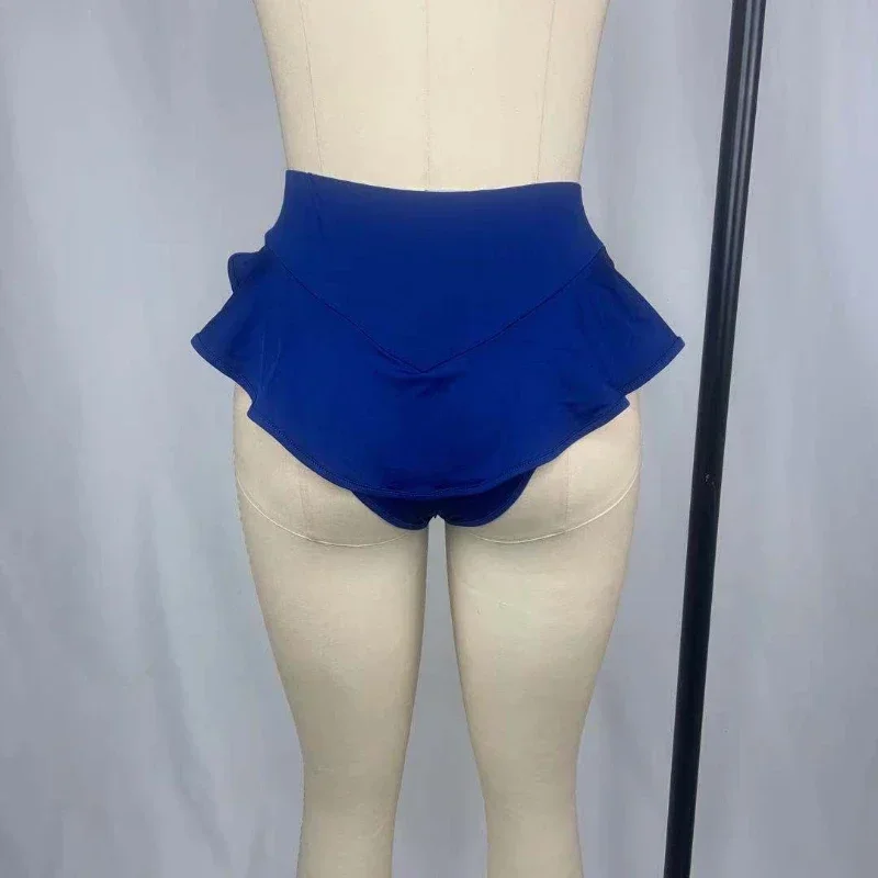 

Customized Hot Woman Mini Skirt Exotic Dance Wear Stage Performance Outfits Adults Dancer Pants Pole Dance Shorts