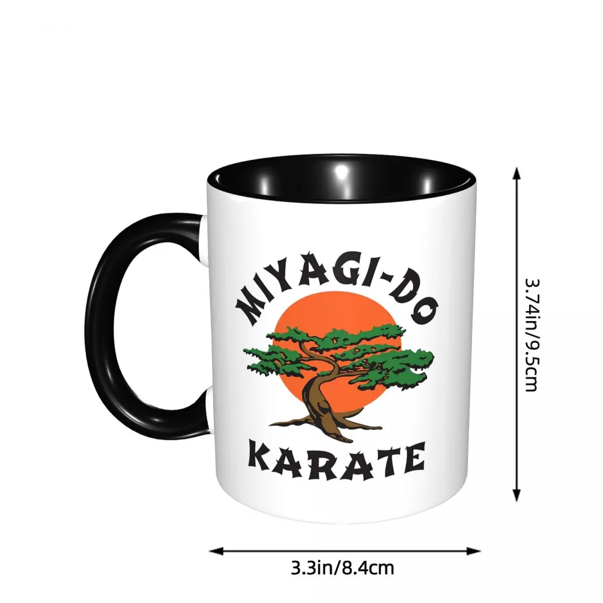 Miyagi Do Jo Karate Martial Mug Funny Ceramic Coffee Cups Tea Mugs Milk Cup Drinkware Gifts for Woman Man