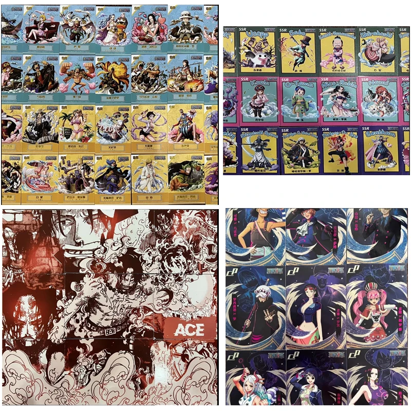 Anime Complete Card Set ONE PIECE Shirahoshi Trafalgar D. Water Law Christmas Birthday Gift Children's Toys Collectible Cards