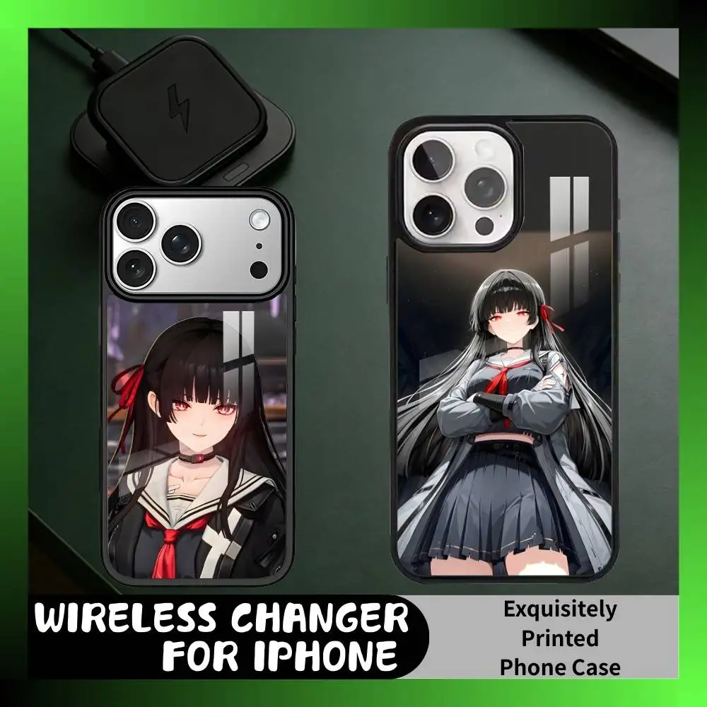 

FanArt C-CHISA Printed Phone Case For iPhone17,16,15,14,13 Plus,Pro Max Magnetic For Magsafe Wireless Charging