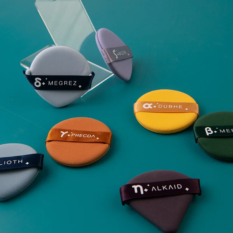 YS00058- 듀얼 유즈 (건식 및 습식) 스펀지 퍼프, 비흡수성, 라텍스 프리, 메이크업 및 에어 쿠션 세팅용, 고탄력