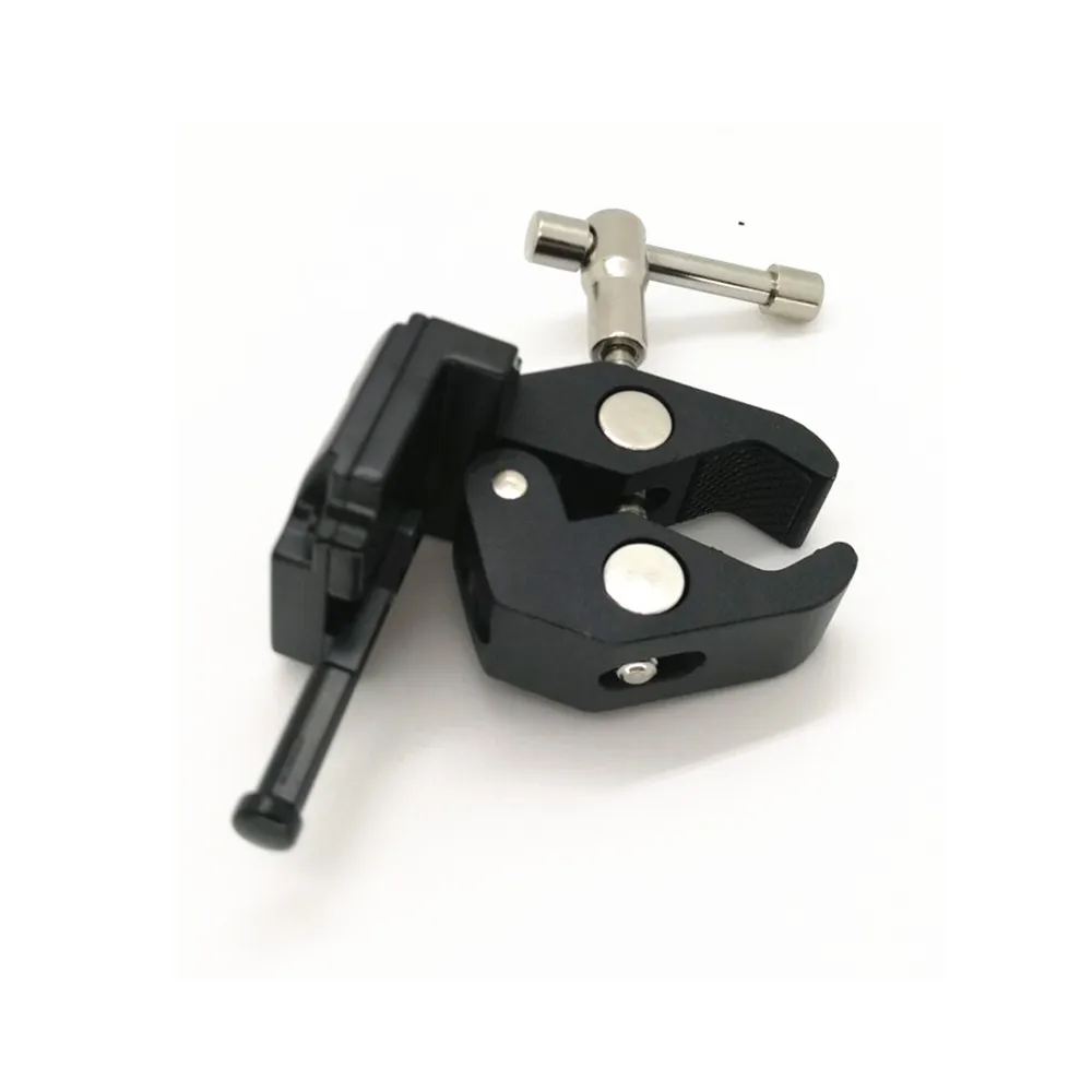 Mini V-lock V-mount Quick Release Battery Plate Power with Crab Claw Clamp Clip D-tap T-Handle for Sony V lock V Mount Batteries