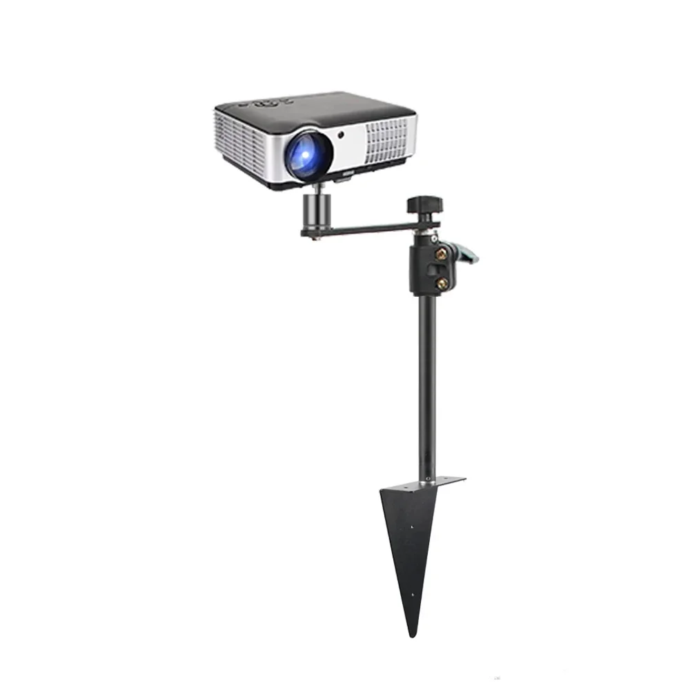 Image of SH triangolo supporto per proiettore vestito per divano letto tavolo facile da usare e negozio per luce ad anello, riprese Video con collo d'oca cod004