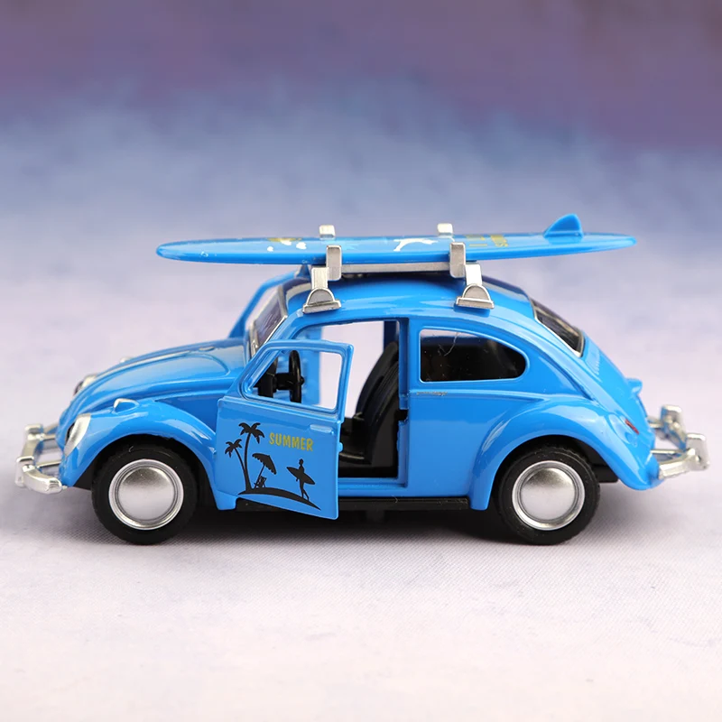 Boys Alloy Car Toy Realistic Racing Sports Car Pullback Function Model Vehicle Toy for Kids