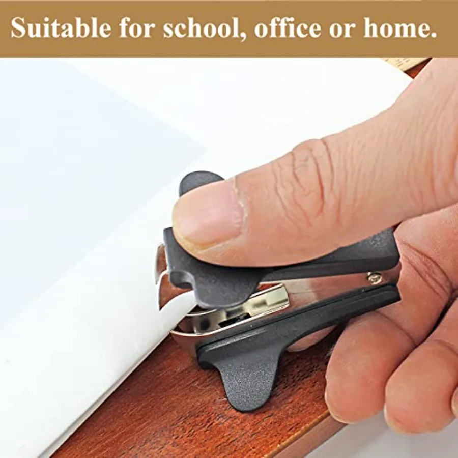 3 個のステープル取り外しステープルプラー取り外しツール オフィス、学校、家庭用 ブラック