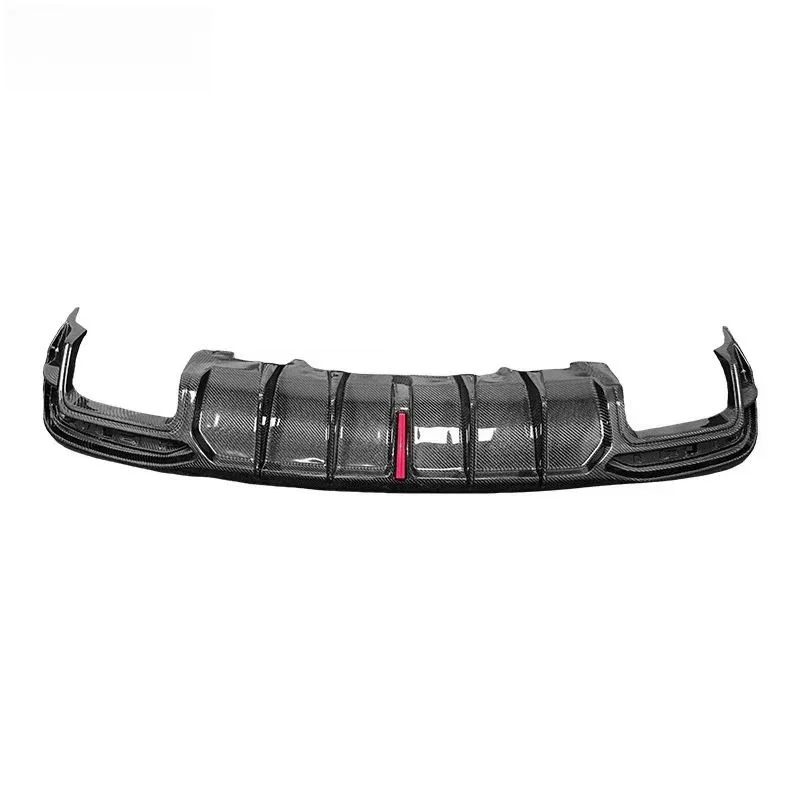 Upgrade Real Carbon Fiber Rear Bumper Lip For A 4 B 9.5 2017-2019 BC Style High Quality Fit
