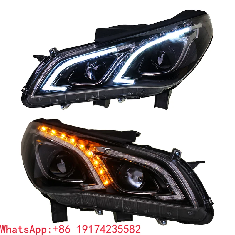 

For Hy undai Sonata 2015 2018 2019 Car Accessories LED Head Lights Headlights Upgrade LED Plug And Play DRL Assembly